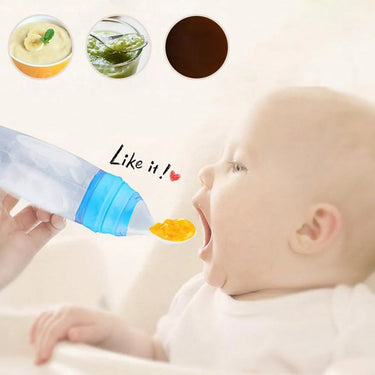 Silicon Newborn Baby Feeding Spoon